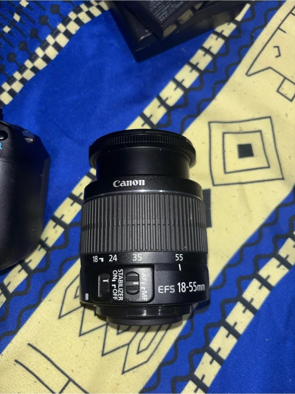 Canon T7 DSLR Bundle w/ 18-55mm Lens Canon Rebel T7 Starter charger battery